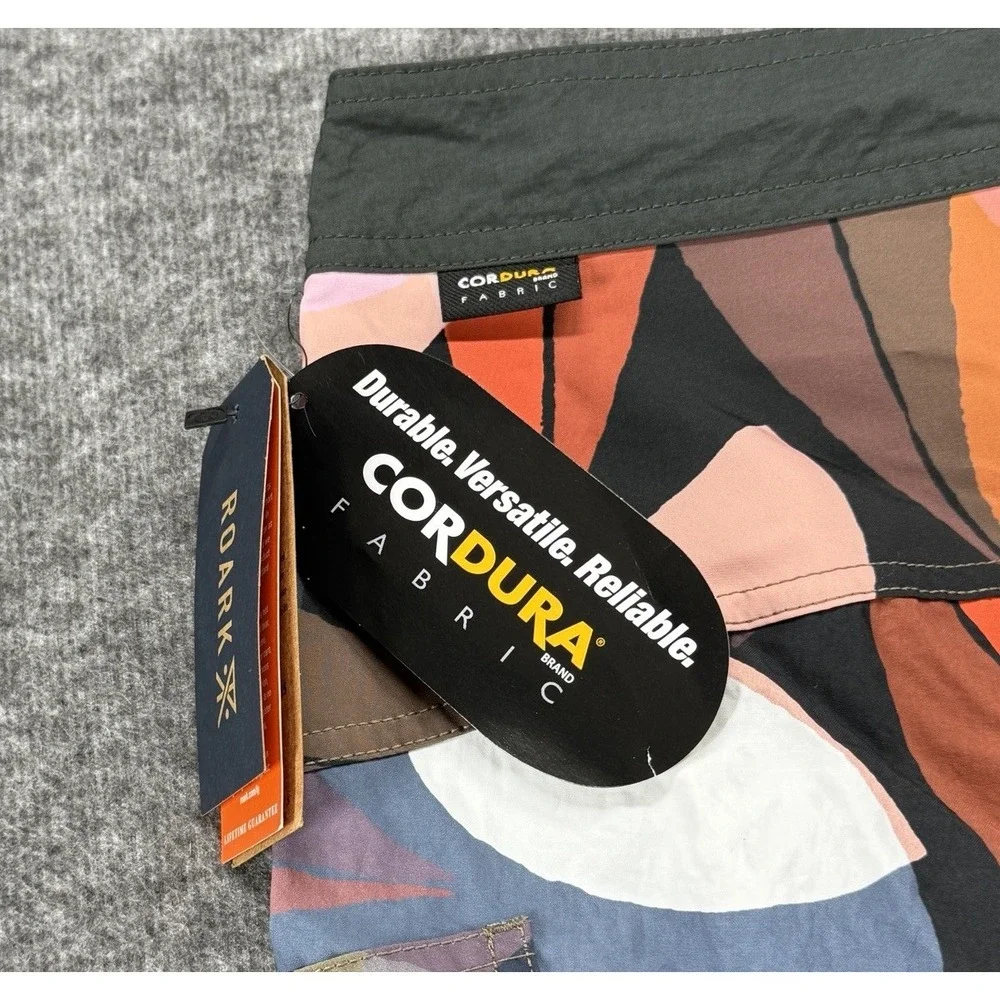 Roark The Boatman 32 Multicolor Cordura Fabric Men's‎ Boardshorts